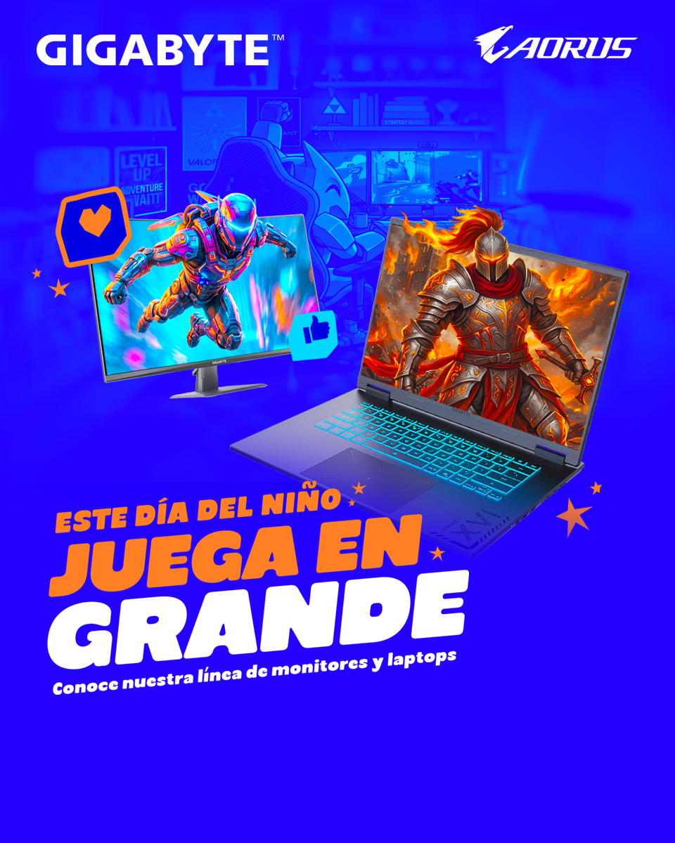 gigabiyte ni&ntilde;o 